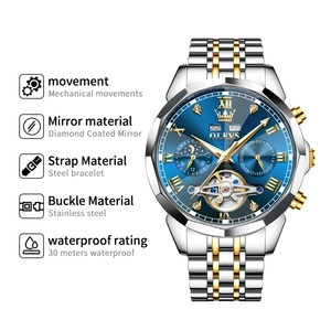 นาฬิกา OLEVS 6620 ระบบออโตเมติก เรืองแสง กันน้ำ พร้อมฟังก์ชั่นแสดงข้างขึ้นข้างแรม และปฏิทินตลอดกาล เหมาะสำหรับเป็นของขวัญ - Product Image 2