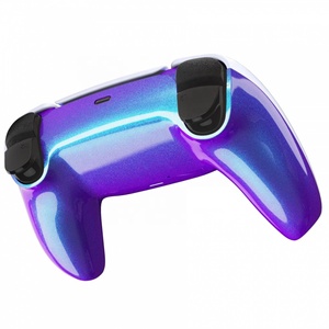 EXtremeRate Gamepad Accessories Chameleon Customized Replacement Case Cover Back Housing Shell for PS5 <b>Play</b> Station <b>5</b> Controller - Product Image 6