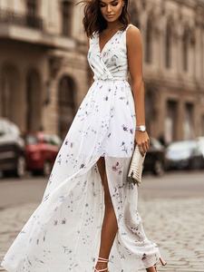 <span class=keywords><strong>Robe</strong></span> décontractée <span class=keywords><strong>mi</strong></span>-<span class=keywords><strong>longue</strong></span> pour <span class=keywords><strong>Amazon</strong></span> Socialite pour femmes pour les photos d'anniversaire ou porter un beau design - Product Image 6