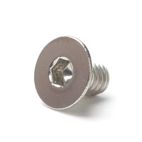 Vis à tête fraisée hexagonale en acier inoxydable 304 DIN 7991