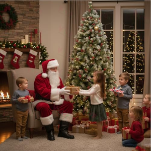 Nouvelle conception de sapin de Noël automatique en PE et PVC mélangés avec des décorations de cône de pin et de baies rouges - Product Image 3