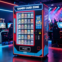 Distributeur de cartes intelligent pour les packs de cartes sportives et les objets de collection en boîte mystère lors des événements sportifs et des manifestations pour fans