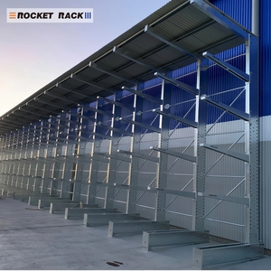 Giá để đồ ROCKET RACK mạ kẽm, có thể điều chỉnh, chịu lực cao, bền chắc, bằng thép công nghiệp, để ngoài trời, kiểu <span class=keywords><strong>cantilever</strong></span> một bên - Product Image 2