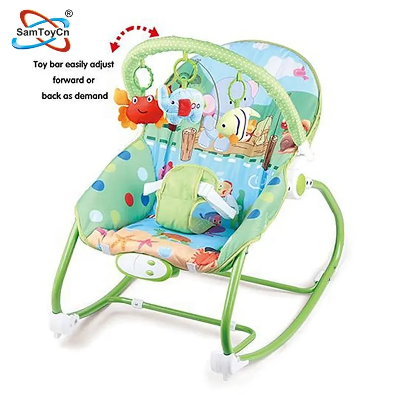 Electric Vibration Soft Automatic Baby Cradle Swing With Music