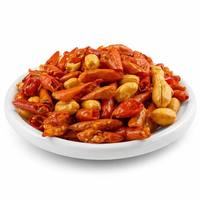 Al por mayor: Cacahuetes crujientes con sabor picante, 20g, snack de chile seco, paquete individual, precio al por mayor OEM