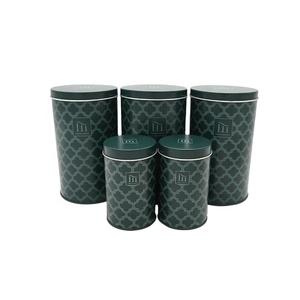 Custom <strong>Tea</strong> <strong>Tin</strong> Box Container <strong>Tea</strong> <strong>Caddy</strong> Beverage <strong>Tea</strong> <strong>Tin</strong> Box Rowater Proofmetal Wholesale Black 0.23mm Screw Top <strong>Tin</strong> - Product Image 1