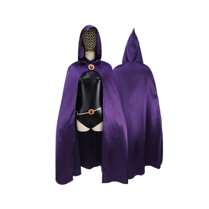 DC Teen Titans Raven <span class=keywords><strong>Comics</strong></span> Echo mujeres adulto Anime Cosplay disfraz conjunto Halloween rendimiento traje Top poliéster - Product Image 6