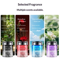 Cristal Magique Solide - Baume pour Voiture Longue Durée aux Granules de Cristal, Désodorisant Personnalisé OEM, Éliminateur d'Odeurs, Parfum Décoratif pour Siège