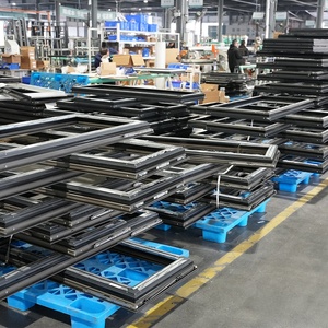 Fenêtre à battant triple vitrage en aluminium, résistante aux intempéries, pour maison passive, villa résidentielle haut de gamme, maison moderne - Product Image 5