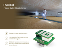 Acheter longue durée de vie CO2 température humidité détection capteur numérique électrolyte solide capteur de dioxyde de carbone pour les fermes 0.5%-90%
