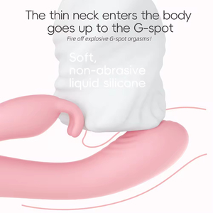 IPX7 Full Silicone Covered Dual Motor Rabbit <b>Vibrator</b> Clitoral Stimulation G Spot <b>Vibrator</b> Sex Toy for Women - Product Image 3