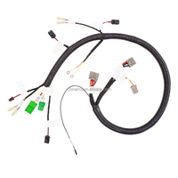 Kabel Adaptor Audio DIN 4-9 Pin Kustom, Konduktor Tembaga Berlapis Timah, DC 12-24V, Panjang Dapat Disesuaikan untuk Turntable Phono
