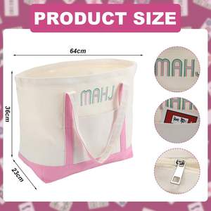 크로스보더 마작 수납 세트, 대용량 휴대용 토트백, 휴대용 화장실 가방, 마작 정리 가방 - Product Image 2