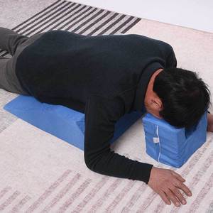 Tapis de retournement anti-escarres bleu rectangulaire pour le soin du dos au lit et le soutien massant - Product Image 3