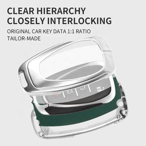 غطاء حافظة مفتاح سيارة فاخر مخصص لسيارة كروز من سبائك الزنك والجلد - Product Image 4