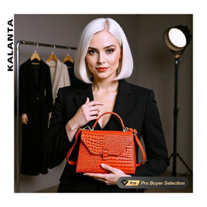 कलंत महिलाओं का बैग फीम थोक खुला सस्ता चीनी वर्ग मध्यम सैटेकल्स महिला क्रोकोडाइल लॉक - Product Image 1