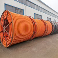 Легкий гибкий внешний кабельный канал из ПНД высокого давления (HDPE) для оптоволоконных телекоммуникационных подземных кабелей, рулон 50м/100м, SN8