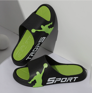 Nhà Máy Trực Tiếp Kích Thước Lớn PVC Tùy Chỉnh Đế Dép Thoáng Khí Không-Trượt Màu Be Giày Cho Nam Giới Phụ Nữ Thời Trang Giản Dị Mùa Hè - Product Image 5