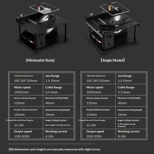 Mini-<span class=keywords><strong>meuleuse</strong></span> électrique de table <span class=keywords><strong>pour</strong></span> le travail du <span class=keywords><strong>bois</strong></span>, <span class=keywords><strong>disque</strong></span> de <span class=keywords><strong>coupe</strong></span> 100 mm, modèle multifonctionnel AL-625948036034 - Product Image 1