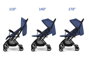 Xe đẩy em bé 4 trong 1 S1 có thể ngồi và nằm xuống di động cao phong cảnh bé đi Bộ xe đẩy kéo thanh gấp xe đẩy em bé - Product Image 3