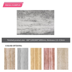 Hiện đại linh hoạt đá Panels tuyến tính tĩnh mạch cắt travertine cho kiến trúc Tính năng bức tường - Product Image 4