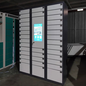L'usine de fabrication de casiers intelligents en Chine accepte la livraison de commandes personnalisées Casier extérieur avec système intelligent Boîte de dépôt de colis en libre-service - Product Image 4