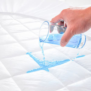 Housse de matelas matelassée douce et imperméable à l'eau, protège-matelas respirant tout enveloppé avec sac en PVC - Product Image 6