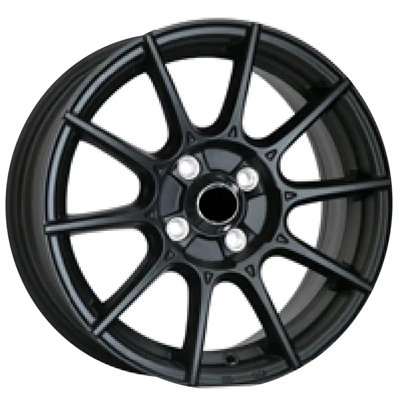 Classic USA Matt black 4x108 5x100 16 15 inch car alloy wheels 17 inch ,Cheap Alloy Wheels
