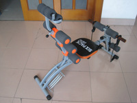 Ebest Wholesale Six-Pack Abdominal Workout Equipment Metal ABS Exercise Bench Fitness Machine Care for Core Training