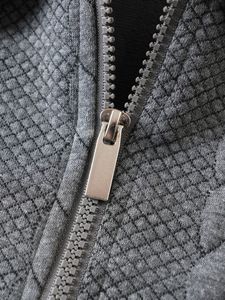 Maglione Sportivo Trendy Personalizzato con Zip a un Quarto per Uomo, Pullover Casual a Maniche Lunghe con Colletto - Product Image 4