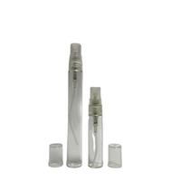 Recycelbare Feinsprüh-Pumpflaschen für Parfüm, Runde Leere Glasfläschchen für Kosmetik mit Versiegelungspumpe