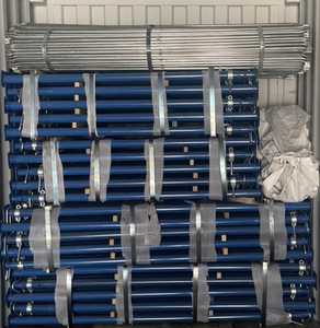 Étais télescopiques modernes réglables de 2,2 m à 4 m en acier robuste pour support de <span class=keywords><strong>béton</strong></span>, nouveau style, échafaudage galvanisé en usine - Product Image 2
