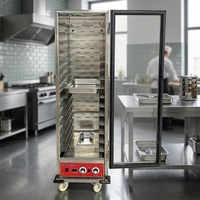 Armoire chauffante et de maintien au chaud pour aliments professionnels, armoire de fermentation et de levage isolée