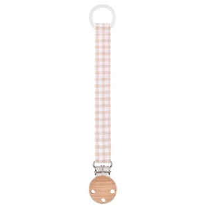 <strong>Dummy</strong> Soother Holder Chain Clips Feed 100% Cotton Wholesale Grinding Teeth Soothing Chain - Product Image 3