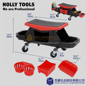 Equipo deportivo de motor, utilidad mecánica, taburete de garaje multifunción, enredadera rodante, asiento detallado, silla de almacenamiento para mecánico de coche - Product Image 3