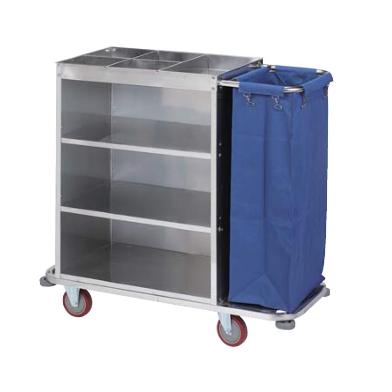 T011 оптовый гостиничный номер нержавеющая сталь уборка тележка для домашнего хозяйства по производству гостеприимства to Cart обслуживание горничной тележка