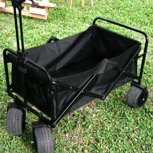 Carrello Pieghevole 4WD in Acciaio Inox per Tutti i Terreni, Personalizzabile OEM, per Picnic, Campeggio, Giardino, Shopping, Pesca e Trasporto Attrezzature - Product Image 3
