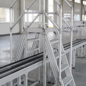 Customized Elevated Inspection <b>Platform</b> 6063 Aluminum Industrial <b>Work</b> <b>Platform</b> With Handrails For Maintenance - Product Image 3