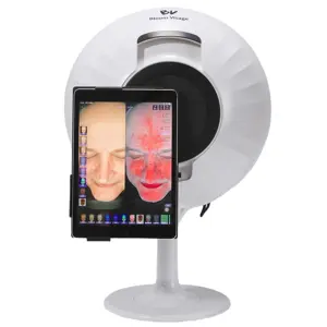 Анализатор кожи лица Bloom Visage-это портативный профессиональный сканер кожи, предназначенный для использования на нескольких языках.
