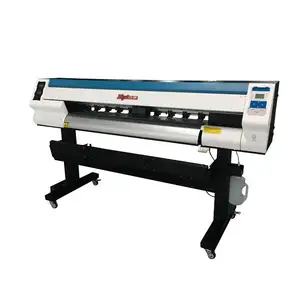 Inkjet Printer Machine 1.3m Audley Indoor Outdoor Cheap Digital Pictorial Vinyl Plotter Inkjet Eco Solvent Dye Sublimation Paper Printer Machine Price