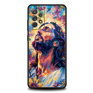 เคสโทรศัพท์มือถือลายศาสนาคริสต์ พระเยซู สำหรับ <span class=keywords><strong>Samsung</strong></span> A51 A71 A21S A12 A11 A15 A25 A31 A41 A23 A33 A53 A73 A05S A13 5G A35 A55 - Product Image 5