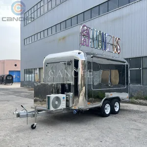 Remolque Móvil de Acero Inoxidable Canceh de 4m para Camping y Venta de Comida en la Calle - Product Image 3