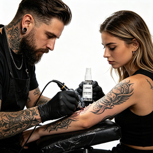 Excellent Well-blended Tattoo <b>Cream</b>, Mini & Regular Size Mixed Weights, OEM Custom Logo Tattoo Aftercare Balm for <b>Lip</b> Tattoo - Product Image 2