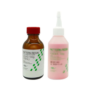 Resina acrilica dentale 100g polvere con 105ml di macchinari per impacco liquido fonte di energia in resina - Product Image 1