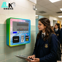 Máquina Expendedora de Toallas Sanitarias AHN Económica, de Autoservicio 24/7, de Tamaño Pequeño, para Uso en Baños Públicos, en Venta