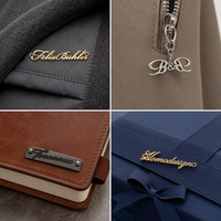 HONMEO Étiquettes métalliques personnalisées estampées, étiquettes métalliques gaufrées moulées sous pression pour jeans, badges pour vêtements en denim, fabricant en gros