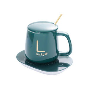 El más nuevo juego de regalo dropshipping calentador <span class=keywords><strong>USB</strong></span> taza de café <span class=keywords><strong>USB</strong></span> calentador mantener caliente taza de café eléctrica - Product Image 4