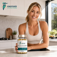 Capsules de Vitamine D3 K2 B12 à Marque Blanche 250mcg MK7 – Complément Alimentaire Énergisant pour Femmes – 60 Gélules Molles