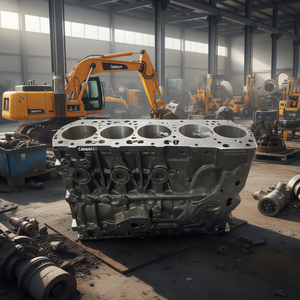 Bloc-cylindres Carbarco C3.3B C3.6 C4.4 C4.4B pour moteur diesel, bloc court pour machines de construction - Product Image 3
