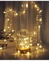 Nouvelles guirlandes lumineuses LED en acrylique effet glace craquelée, design pétard, télécommandées, IP67, écologiques, pour les fêtes
